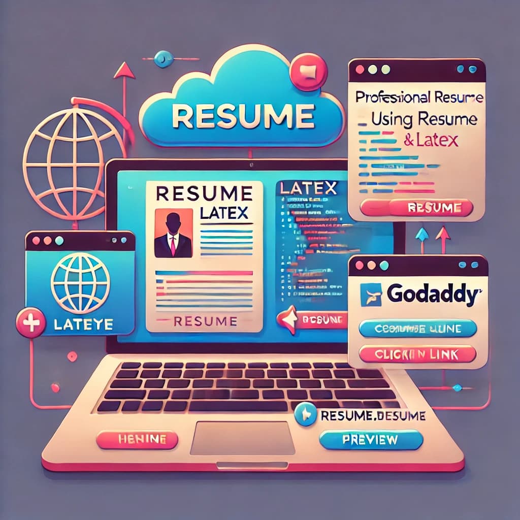 ✨ How I Created My Resume Using LaTeX and Hosted It on a Custom Domain